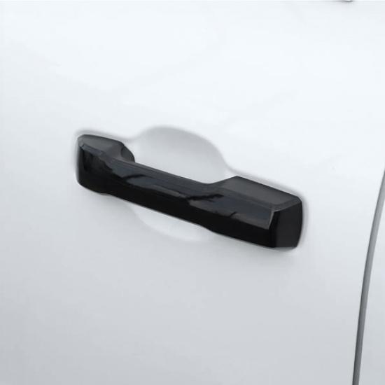 Car Door Handle Cover For Toyota Tacoma 24-25 Glossy Black Trim Exterior Molding
