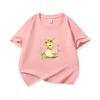 Duck And Flowers Graphic Tee Kids 100 Cotton Crew Neck Muticolor T Shirt Short Sleeve Breathable Tops For Boys Girls Children
