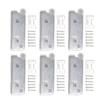 6Pcs Spring Latch Mini Door Push Release Latch Light Weight Push To Open Door Latch for Cabinet