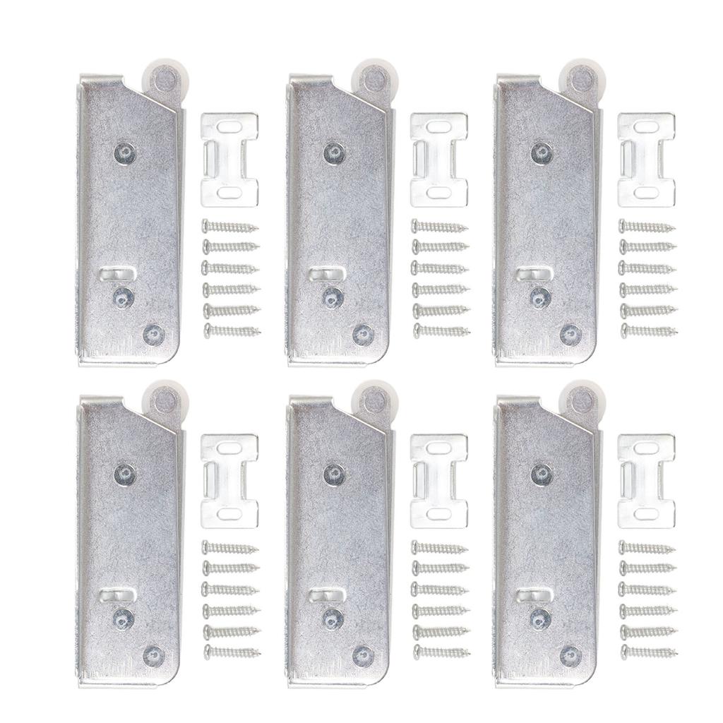 6Pcs Spring Latch Mini Door Push Release Latch Light Weight Push to Open Door Latch for Cabinet