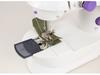 Multifunctiona Household Mini Sewing Machines Handheld Sewing Machine With Light Cutter Foot Pedal Portable Night Light EU Plug