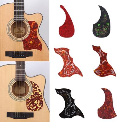 Akustische Folk Gitarre Schlagbrett Zelluloid Pick Guard Bord Aufkleber Zubehör