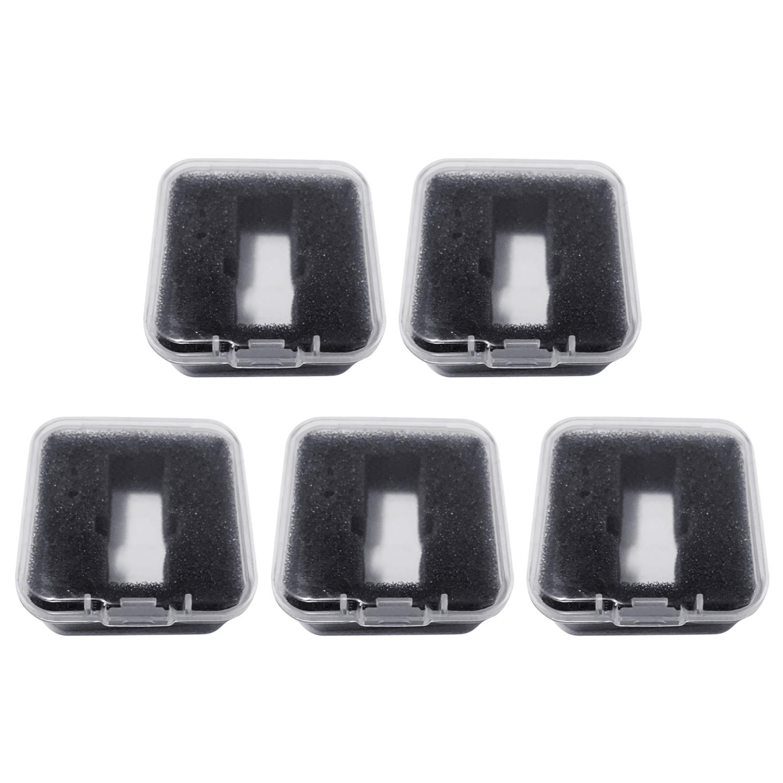 

5/10 шт. чехол для звукоснимателя держатель картриджа прозрачный проигрыватель пластинок держатель иглы хранение фонографа 5