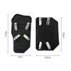 Universal Racing Manual Non-Slip Foot Pedal Pad Cover Aluminum Automatic Gear Brake Accelerator Car Interior Accessories