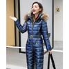 One-piece Ski Suit Women Thickening Snowboard Female Overalls Winter Windproof Waterproof Breathable Clothing Skiing Suit 2026