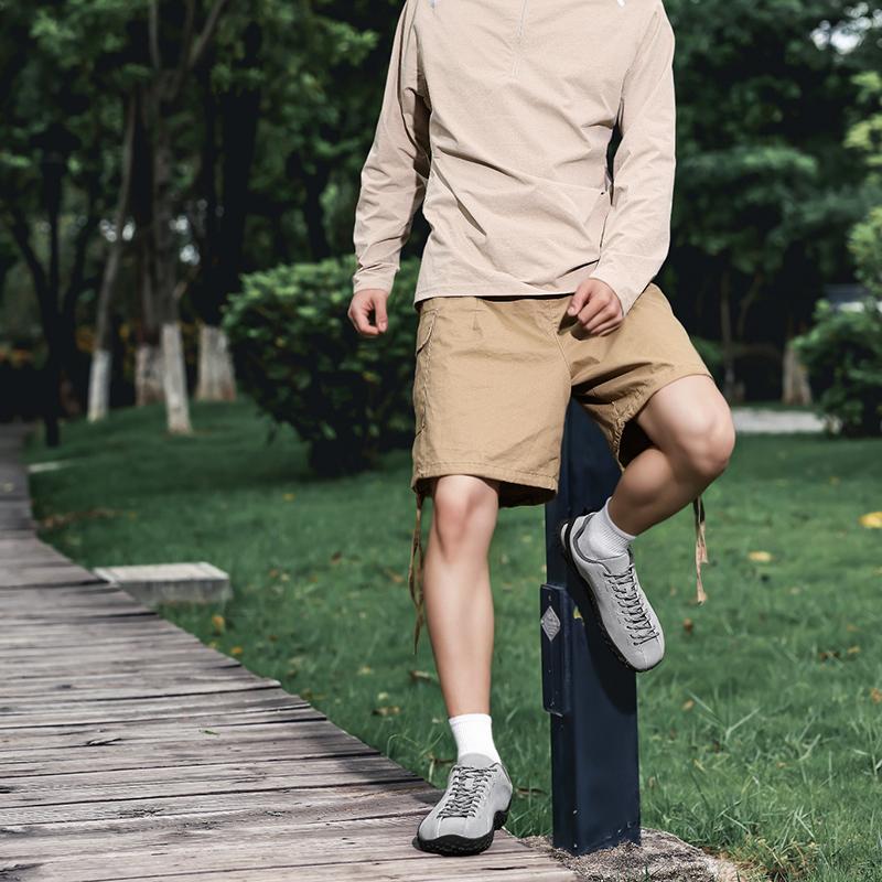 MCTIN Men Sneakers Unisex Fashionable Wide Barefoot Shoes Women Outdoor Off-road Hiking Shoes Lightweight Breathable Walking Shoes