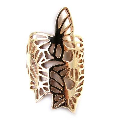 Designer Ring 'Butterflies' Rose Gold