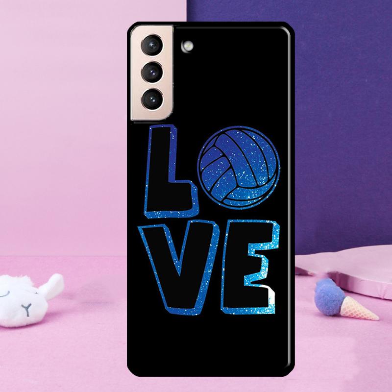 Volleyball Sprot Phone Case For Samsung Galaxy S25 Ultra S24 S23 Ultra S9 S10 S20 S21 S22 Plus S24 FE Cover