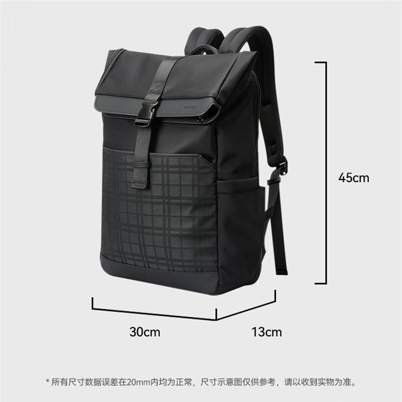 BO PAI Men s 16-inch Casual Laptop Backpack