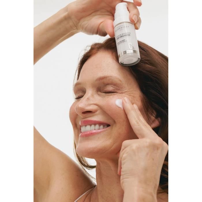 Sérum Visage Femme Novexpert Booster Pro-Collagène - Blanc - 30 Ml