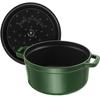 Кокотница Zwilling Staub круглая 22см базилик зеленый 2,6л (1102285)