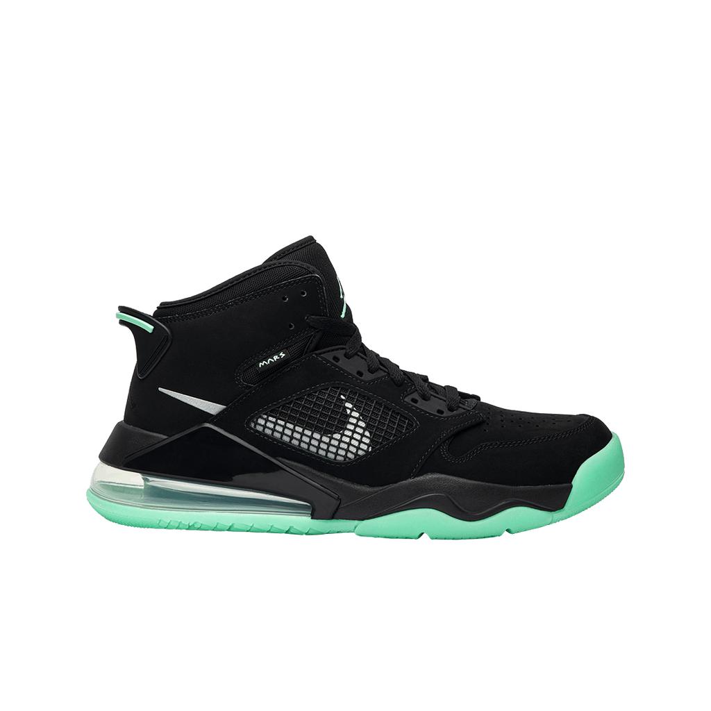 Jordan Mars 270 Black Green Glow