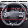Car Interior Steering Wheel Cover Frame Trim for   Encino Kauai   2017-2020 SUV Silver
