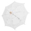 Lace Umbrella Wedding Bridal Parasol Umbrella for Photography Props Wedding SuppliesS White