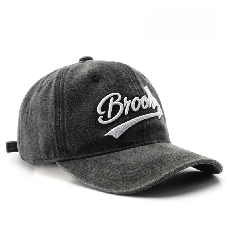 2025 Spring/Summer Unisex Cotton Baseball Cap Vintage Washed with Alphabet ALWAYS Embroidery - Hip-Hop Inspired Snapback Design