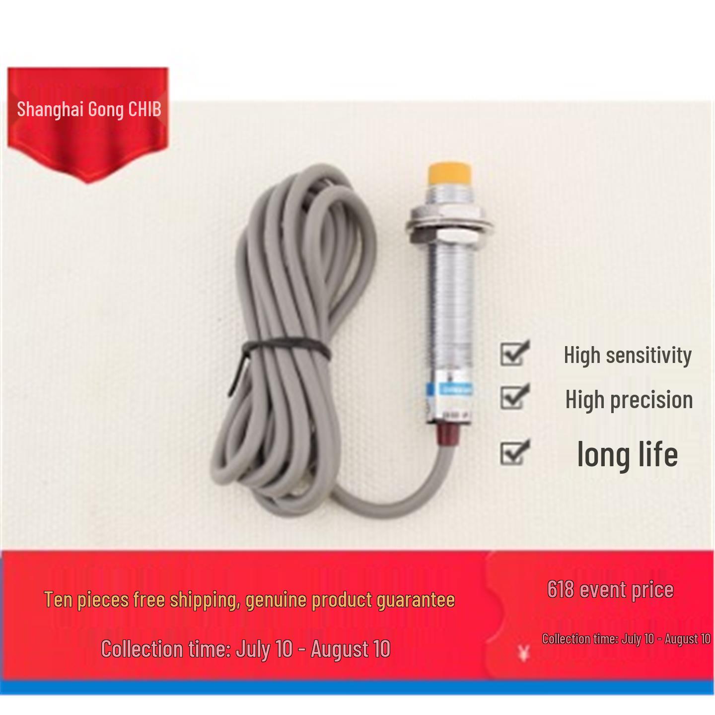 

HGG Proximity Switch J2-D2C1C Metal Inductive Limit Sensor B2 Variant