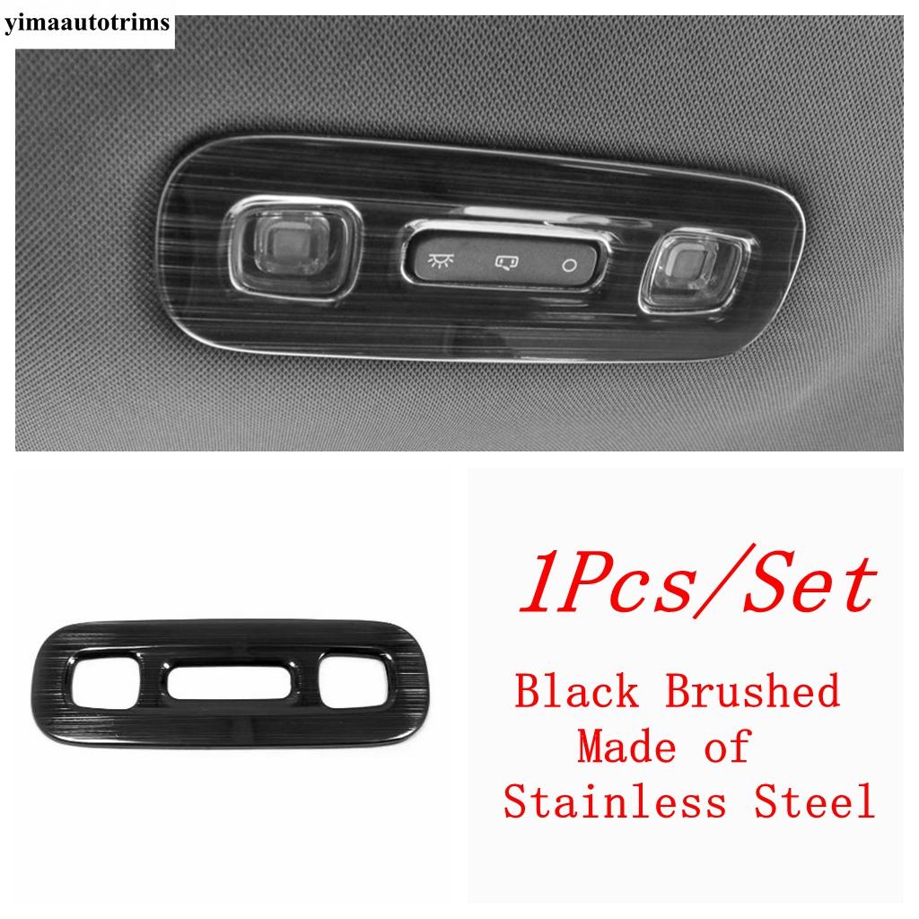 For GAC Trumpchi Empow - 2025 Interior Accessories Roof Reading Lamps Lights Frame Decoration Cover Trim Stainless Steel