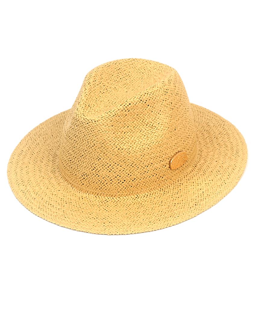 Yunibeosyeolkemiseuteuli Swing Basic Beige Simple Fedora Summer Fedora