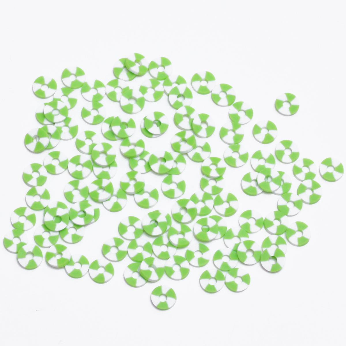 

Ювелирные аксессуары Однотонные Плоские 200 шт. Полимерная глина Прокладка Свободные бусины 6 мм для брелоков Ожерелье DIY Материалы Круглые брелоки Аксессуары about 6mm----200Pcs