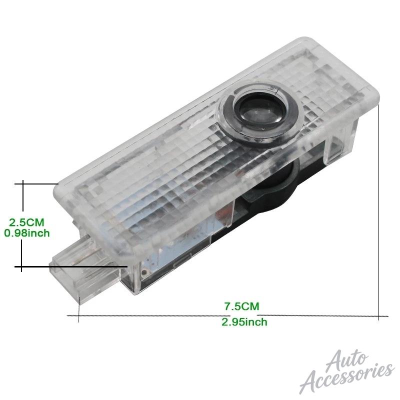 2Pcs Car Door Welcome LED Projector Laser Door Light For BMW F32 F33 F34 F15 F10 F01 F11 E90 E60 E46 E93 F20 F21 F30 F31 Sticker