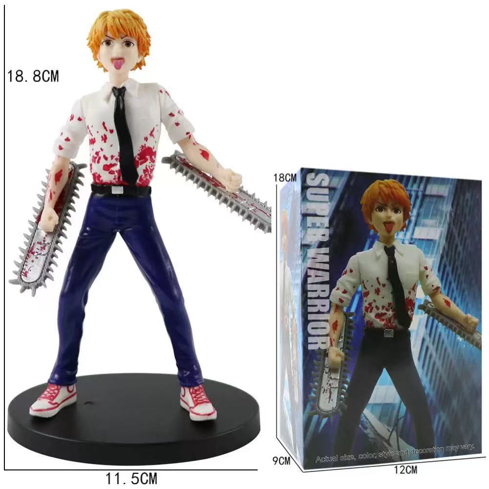 18CM Anime POWER Denji MAKIMA Chainsaw Man Figura Modello Animazione Giocattoli Regali Collezione Ornamenti Decorativi Vari Stili PVC