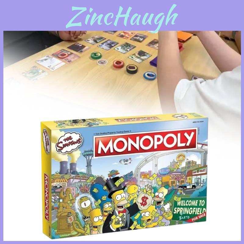 The Simpsons Monopoly Sběratelská edice Stolní hra Zábavná rodinná herní noc
