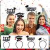Non-slip Graduation Cap Headband Celebrate Graduation Hat Hairband  Commencement Ceremony