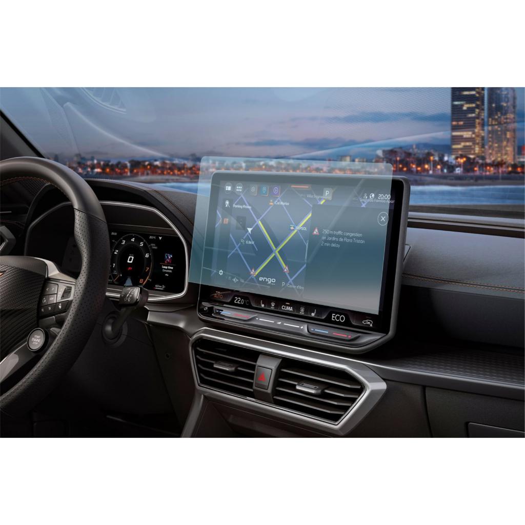 

For Cupra Formentor 12.9 inch Multimedia Screen Protector 2024 чистий