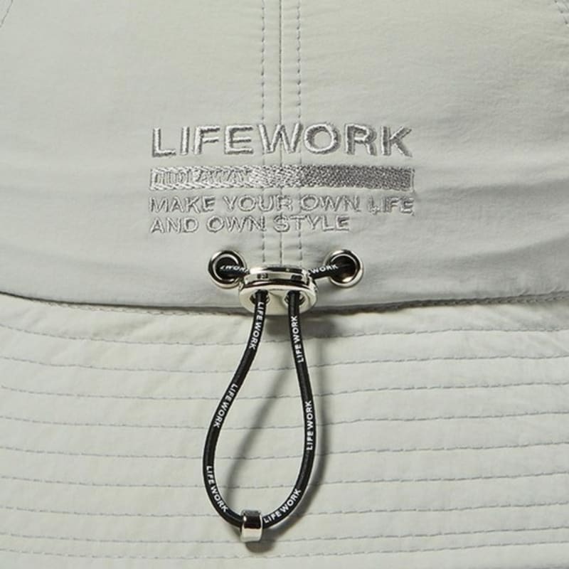 LIFEWORK [LIFEWORK] Radoc Logo Volume Embroidery Washa Bucket Hat_LW255CP431