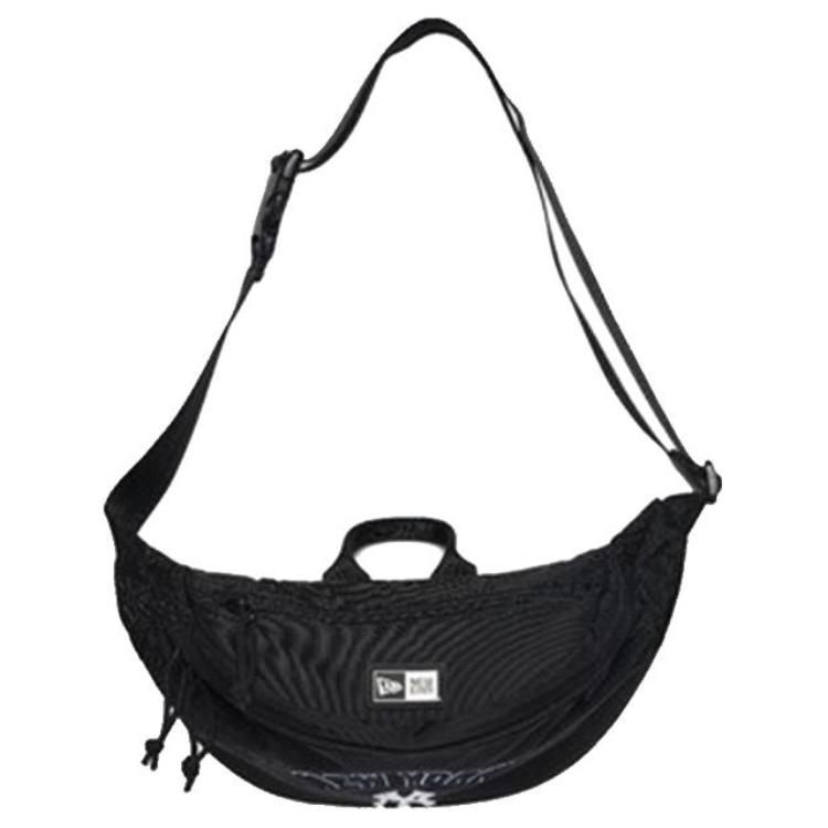 New New Era Fabric Shoulder Bag Crossbody Bag Fanny Pack Regular Unisex Black 12718040