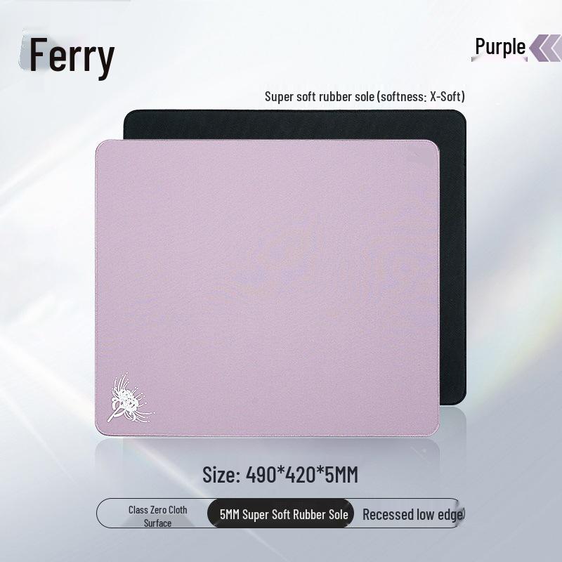 Zhenhuo Zero Solid Color Gaming Mouse Pad - FPS Esports Desk Mat, Extra Large or Small