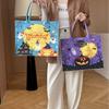 Large Capacity Trick or Treat Bag Fabric Pumpkin Storage Bag Halloween Felt Handbag  Female