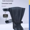 Waterproof Non-Slip Rain Boots: Thickened Silicone Shoe Covers for Men, Women, and Kids - Wear-Resistant, High-Top Design for Rainy Days.