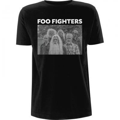 Foo Fighters Camiseta unissex adulta com foto de banda antiga