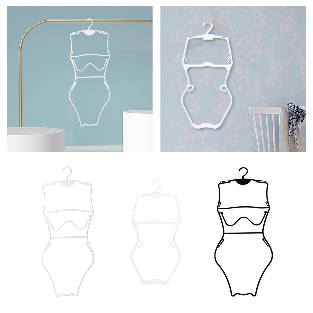 Swimsuit Hanger Bikini Swimwear Hanging Rack for Boutiques Window Beachwear