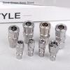 European Type Pneumatic Fitting Connector Quick Coupler Air Compressor Hose Barb Nozzle SH PH 6/8/10/12mm - Industrial Hardware