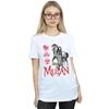 Disney Womens/Ladies Mulan Movie Horse Pose Cotton Boyfriend T-Shirt