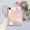 Cute Hello Kitty Smart Case For Xiaomi Pad 7 11.2in Mi Pad 6/6Pro 11inch 5 5 Pro 11inch Acrylic Rotating Stand Cover