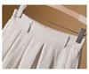Women's High Waist Cotton-Linen Drape Wide-Leg Skirt Pants - Elastic, Thin, Versatile, 2025 Style
