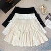 Women's Bow Skirt Spring French Sweet High Waist Cake Lace Puffy A Short Skirts