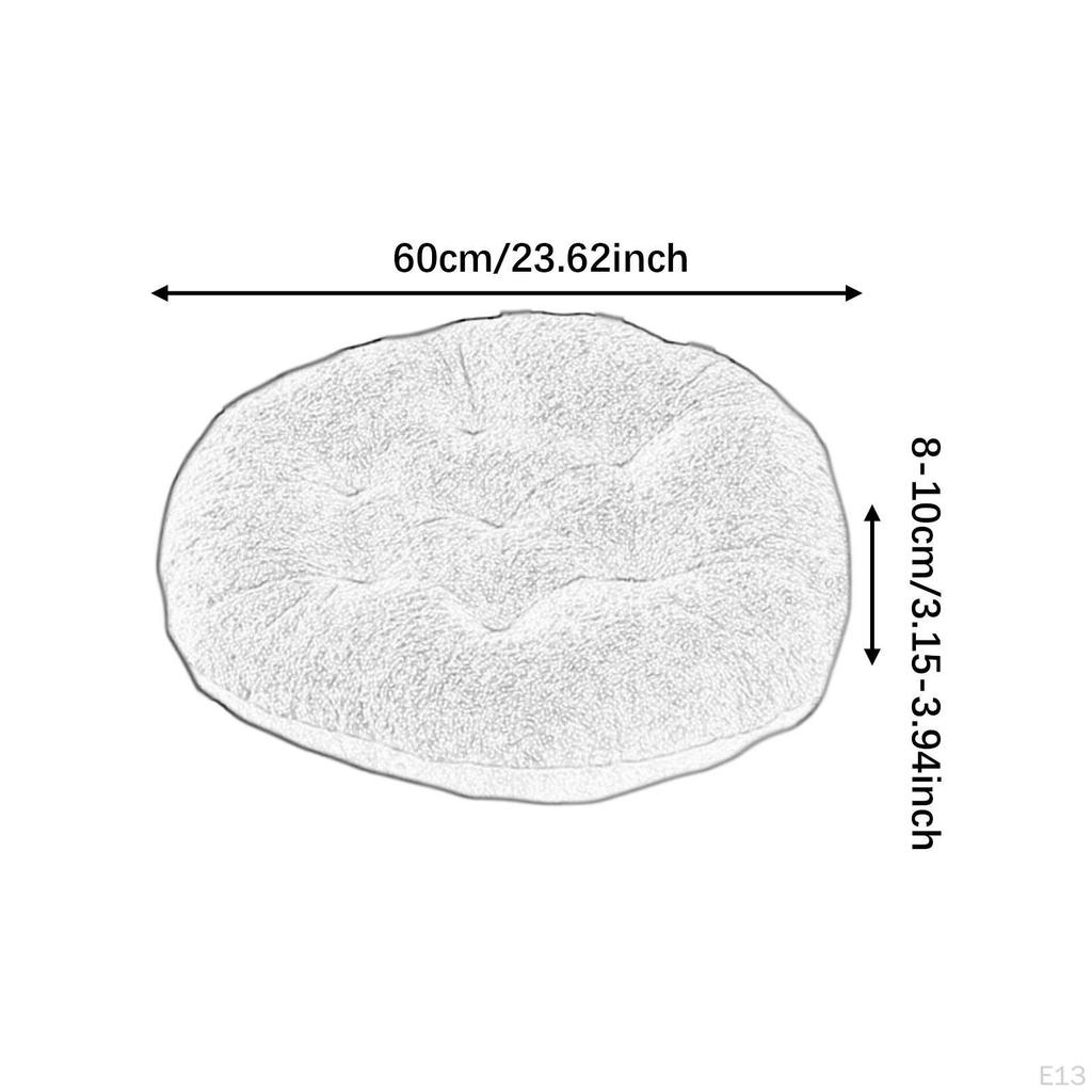 Chair Cushion Garden Pod Mat Removable Thicken 60x60cm Outdoor Seat Swing Pad for Home
