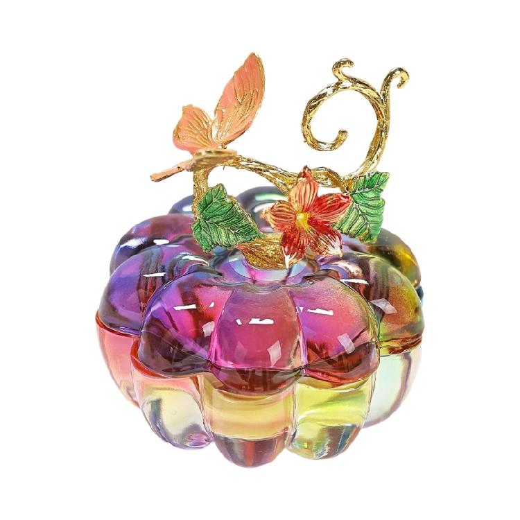 Nail Dappen Dish Cup with Lid Glass Crystal Nail Dappen Dish Small Bowl Cups Dappen Monomer Dish