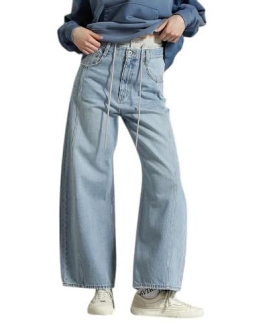 

AVIREX WEB LIMITED Belle LINE W WEST DENIM PANTS Women s M 369 Washed Used 783-5111702