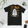 Funny Halloween Elephant Boo Ghost Costume Bats T-Shirt