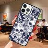 Gothic Skull Phone Case For Apple iPhone 17 Air Pro Max Plus Coque For iPhone 17 Air 14 15 16 13 12 Max Cover