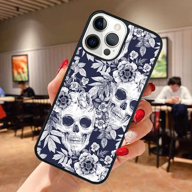 Gothic Skull Phone Case For Apple iPhone 17 Air Pro Max Plus Coque For iPhone 17 Air 14 15 16 13 12 Max Cover