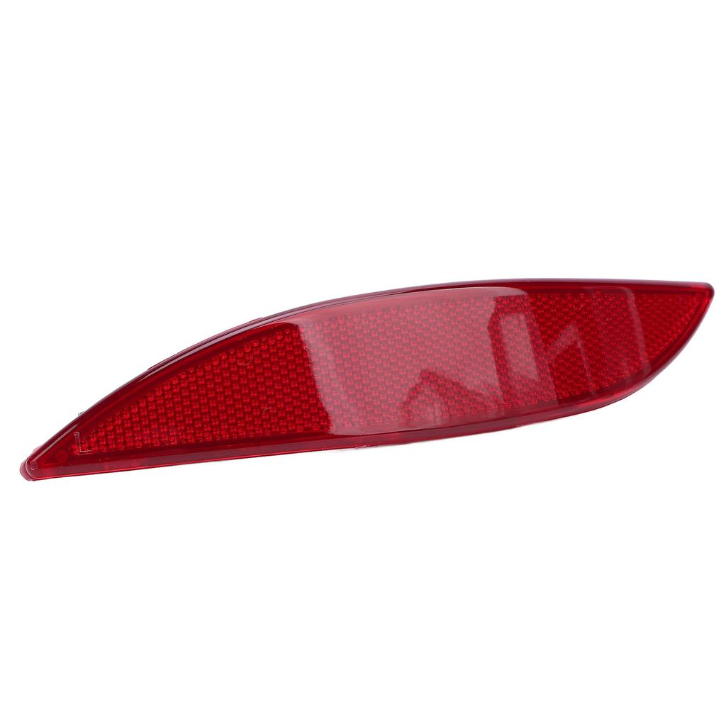 Rear Bumper Reflector Lens Promote Driving Safety Red Back Bumper Trim Reflector for MEGANE MK3 2008 To 2016 Left: