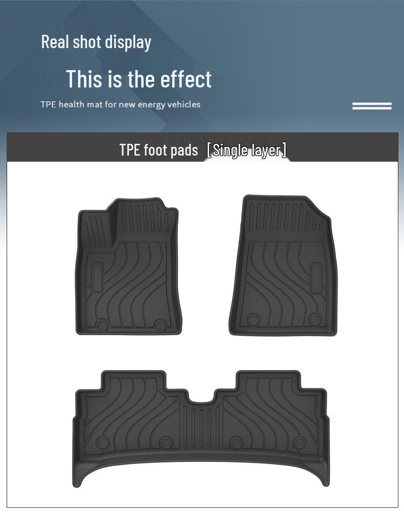 Lynk&Co 01 (2021-2023) TPE Waterproof, Eco-Friendly, Odorless Floor Mats for Gas Models