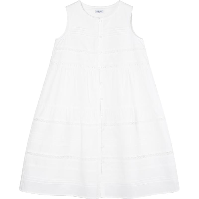 

Mucmukn Girls French Floral Tencel Cotton Dress 170CM