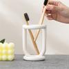 Toothbrush Holder Bathroom Shelving Toothpaste Holder Storage Rack Bathroom Product Shelf Desktop Storageholderb Durable